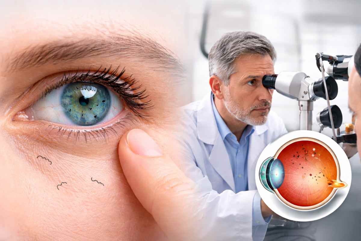 Strisce o puntini nell'occhio, quando andare dal medico Agichina24.it