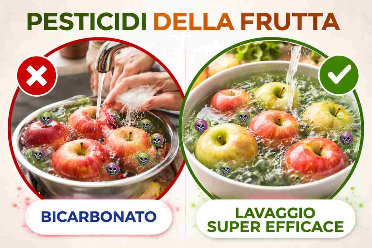 Pesticidi della frutta, il metodo che sostituisce il bicarbonato Agichina24.it